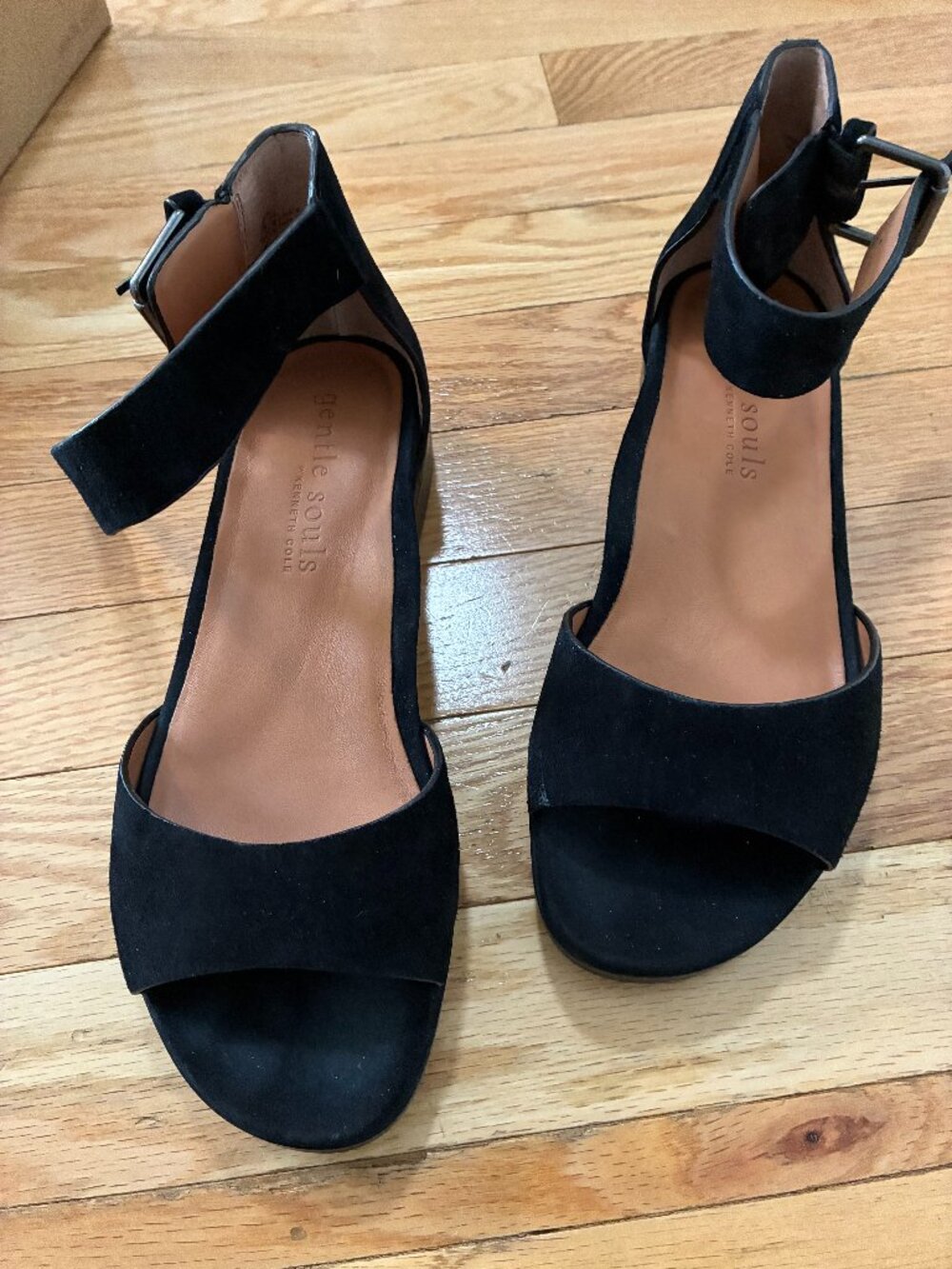 New Gentle Souls (by KC) Gracie Black Sandals 7